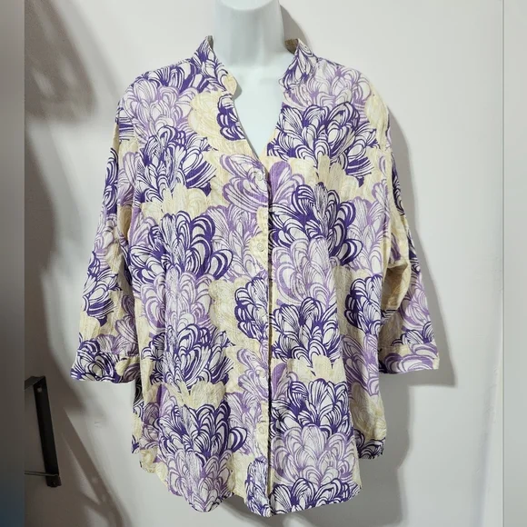 George button up blouse - Picture 4 of 6